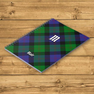 Carnet Clan Blair Tartan