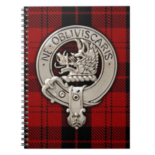 Carnet Clan Campbell Crest & Armaddie Tartan