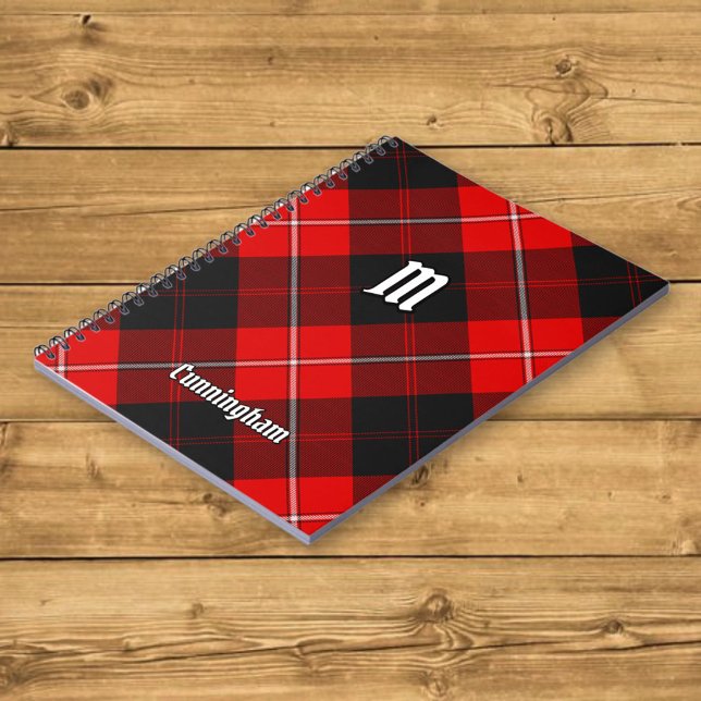 Carnet Clan Cunningham Tartan (Créateur téléchargé)
