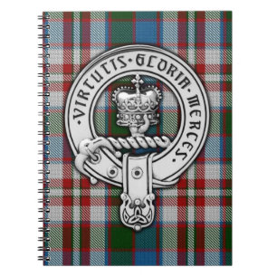 Carnet Clan Donnachaidh (Robertson) Crest & Dress Tartan