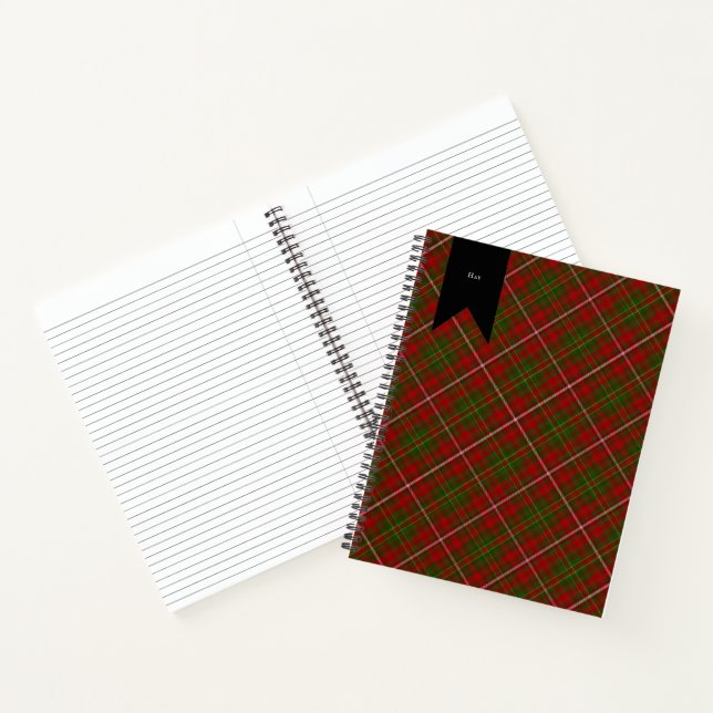Carnet Clan écossais Hay Tartan Plaid Motif (Intérieur)