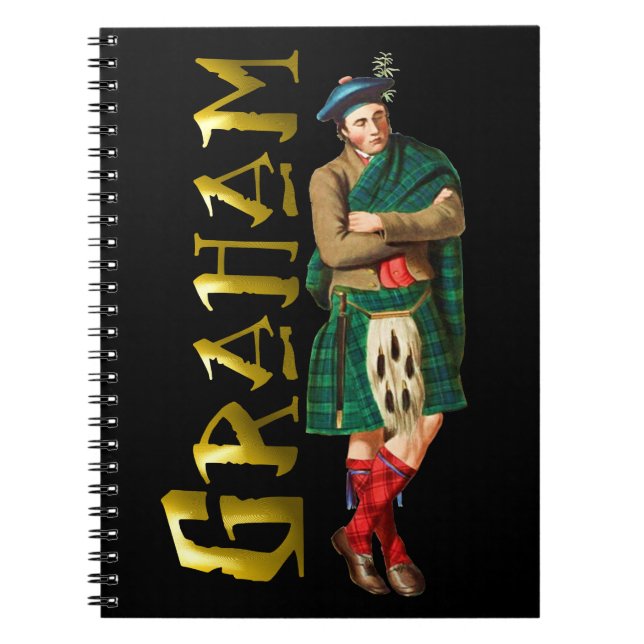 Carnet Clan Graham Scottish Highland Dreams (Devant)