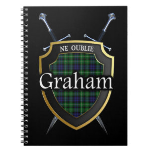 Carnet Clan Graham Tartan Shield & Swords