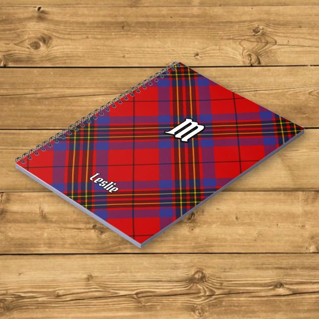 Carnet Clan Leslie Red Tartan (Créateur téléchargé)