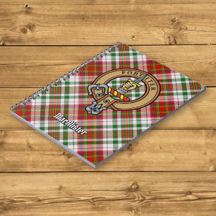 Carnet Clan MacAlister Crest sur le tatan de robe