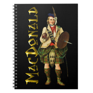 Carnet Clan MacDonald Scottish Highland Dreams