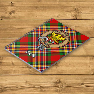 Carnet Clan MacGill Crest sur Tartan