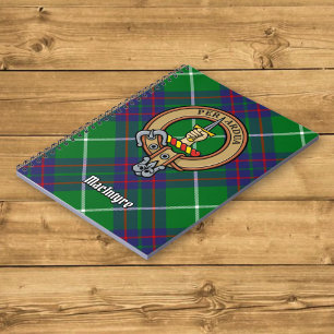 Carnet Clan MacIntyre Crest sur Tartan