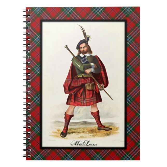 Carnet Clan MacLean Scottish Highland Dreams (Devant)