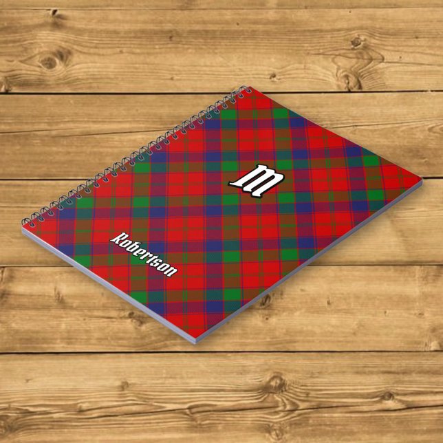 Carnet Clan Robertson Tartan (Créateur téléchargé)