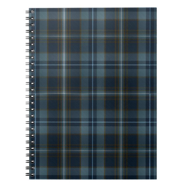 Carnet Clan Sverker Tartan Spiral (Devant)