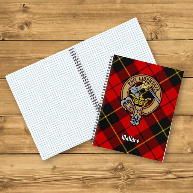 Carnet Clan Wallace Crest sur Tartan (Créateur téléchargé)