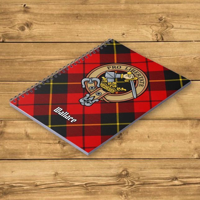 Carnet Clan Wallace Crest sur Tartan (Créateur téléchargé)