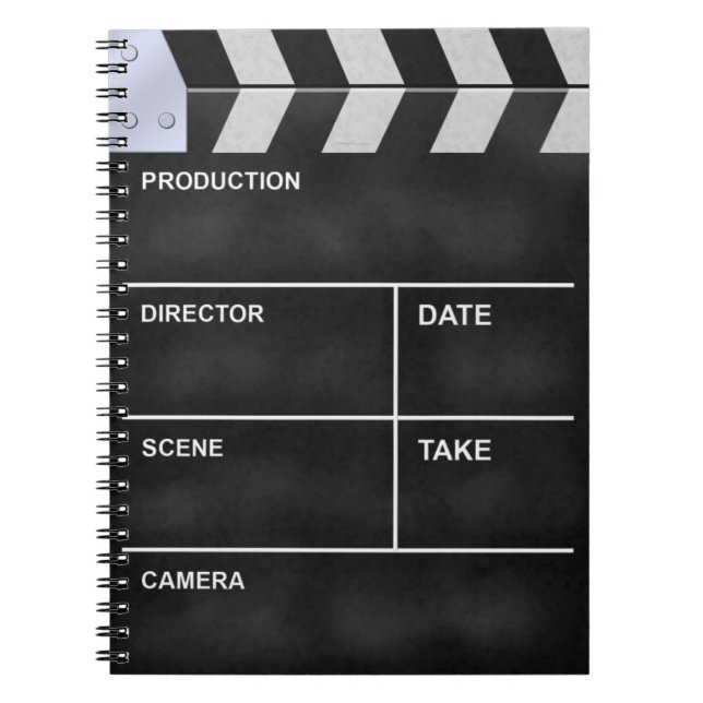 Carnet Clapet de cinéma (Devant)