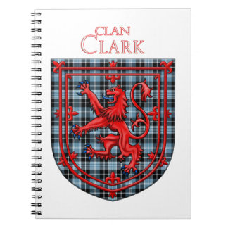 Carnet Clark Tartan Scottish Plaid Lion Rampant