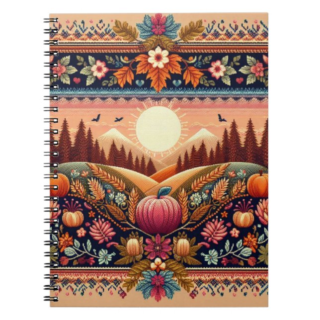 Carnet Classic Fair Isle automne/automne (Devant)