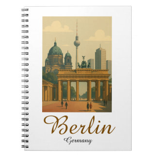 Carnet Classic Vintage Berlin Allemagne