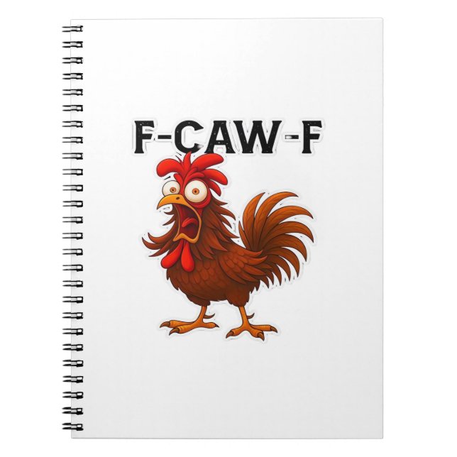 Carnet Classique de poulet F-Caw-F (Devant)