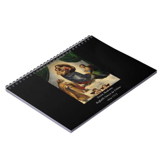 Carnet Classique de Raphael "Vierge Sixtine" (vers 1513) (Côté gauche)