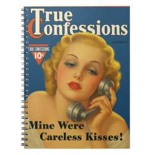 Carnet classique vintage des années 1930 de 6,5 po
