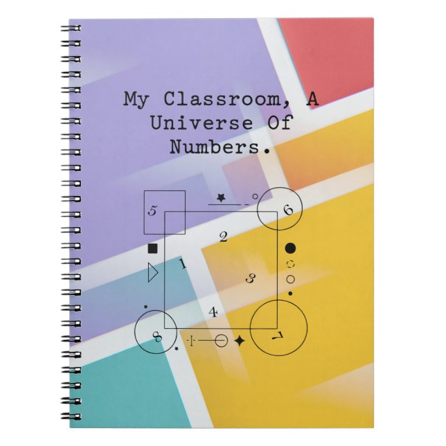 Carnet Classroom Universe of Numbers | Math World (Devant)