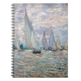 Carnet Claude Monet - Bateaux Regatta à Argenteuil