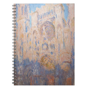 Carnet Claude Monet - Cathédrale de Rouen au coucher du s