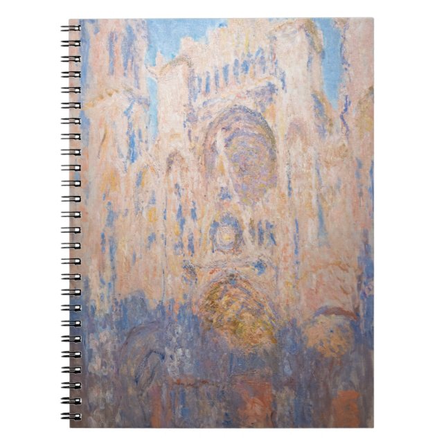 Carnet Claude Monet - Cathédrale de Rouen au coucher du s (Devant)