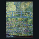 Carnet Claude Monet - Eau Lily étang, Harmonie verte<br><div class="desc">Etang Lily,  Harmonie Verte / Le Bassin aux Nympheas,  Harmonie Verte par Claude Monet en 1899</div>