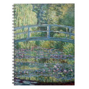 Carnet Claude Monet - Eau Lily étang, Harmonie verte