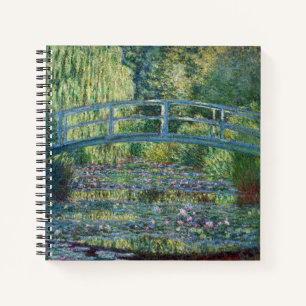 Carnet Claude Monet - Eau Lily étang, Harmonie verte