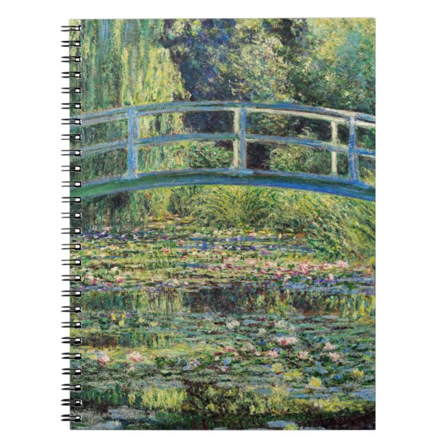 Carnet Claude Monet - Etang Lily et Pont Japonais (Devant)