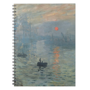 Carnet Claude Monet Impression Soleil Levant