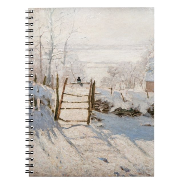 Carnet Claude Monet - La Pie (Devant)