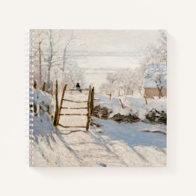 Carnet Claude Monet - La Pie (Devant)