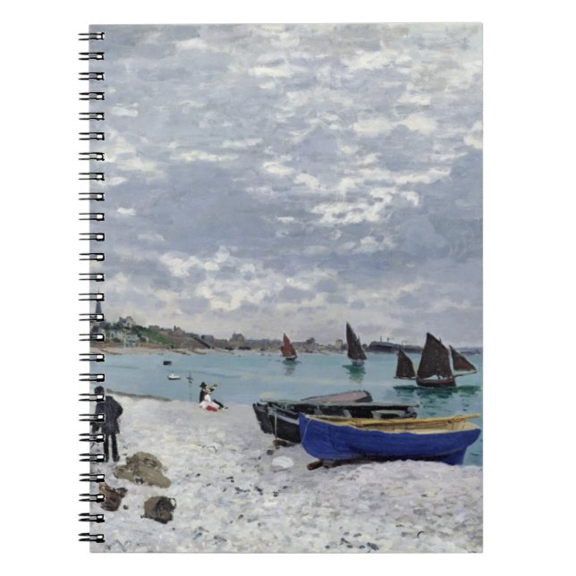 Carnet Claude Monet | La plage de Sainte-Adresse (Devant)