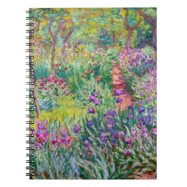 Carnet Claude Monet - Le jardin d'Iris à Giverny (Devant)