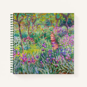 Carnet Claude Monet - Le jardin d'Iris à Giverny