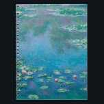 Carnet Claude Monet. L'Eau Est Nichée. Impressionnisme fr<br><div class="desc">carnet Claude Monet "Water Lys".</div>