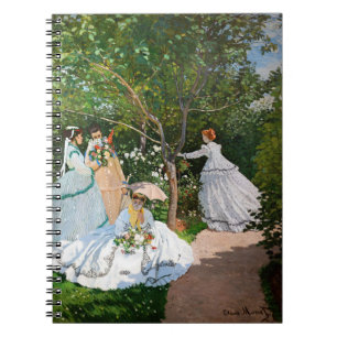 Carnet Claude Monet - Les femmes dans le jardin