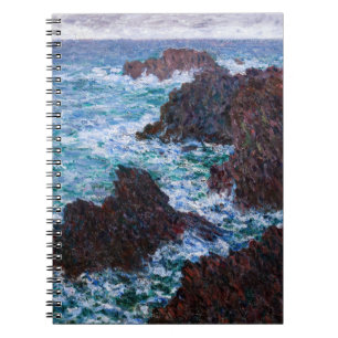 Carnet Claude Monet - Les rochers de Belle-Île, côte sauv