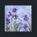 Carnet Claude Monet - Lilac Irises / Iris Mauves<br><div class="desc">Lilac Irises / Iris Mauves - Claude Monet,  1914-1917</div>