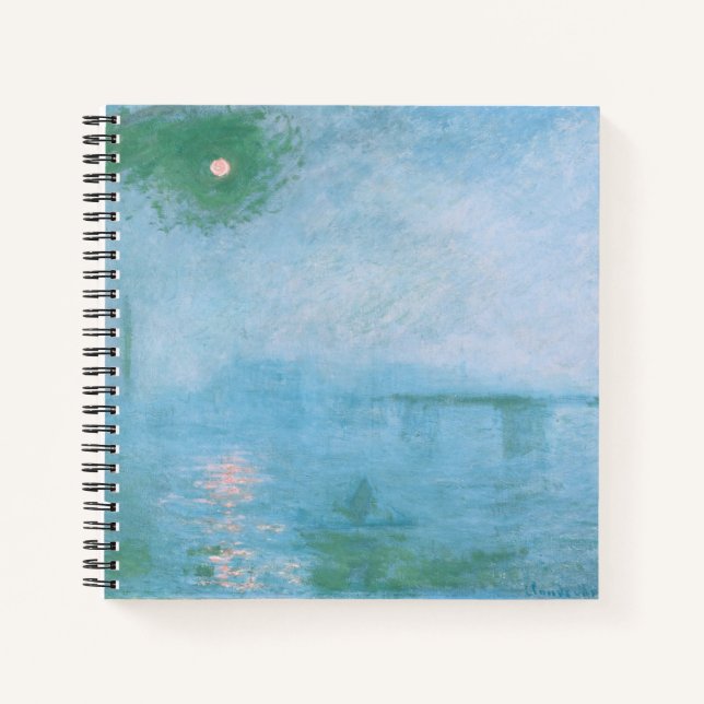 Carnet Claude Monet - Matin (Devant)