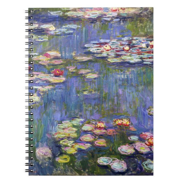 Carnet Claude Monet - Nymphéas (Devant)