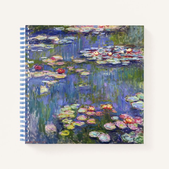 Carnet Claude Monet - Nymphéas / Nymphéas (Devant)