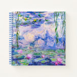 Carnet Claude Monet - Nymphéas / Nymphéas 1919<br><div class="desc">Nymphéas (W.1852) - Claude Monet,  Huile sur toile,  1916-1919</div>