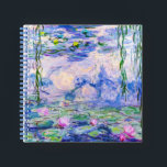 Carnet Claude Monet - Nymphéas / Nymphéas 1919<br><div class="desc">Nymphéas (W.1852) - Claude Monet,  Huile sur toile,  1916-1919</div>