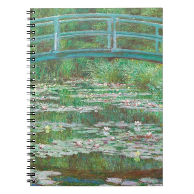 Carnet Claude Monet pont de football japonais. Impression (Devant)