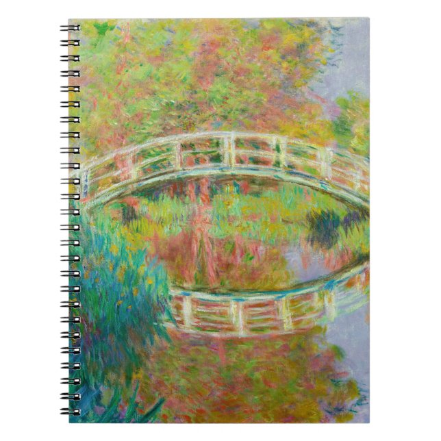 Carnet Claude Monet - Pont Japonais, Giverny (Devant)