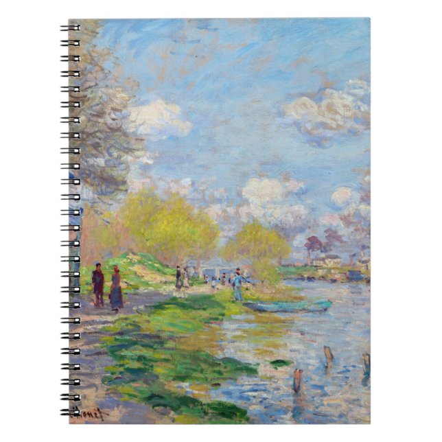 Carnet Claude Monet - Printemps de la Seine (Devant)